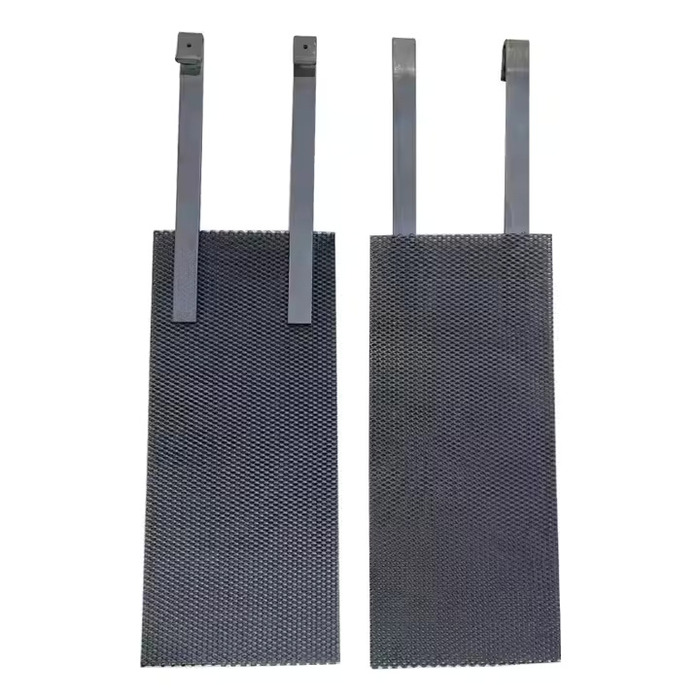 Chlor-alkali industry titanium anode cage
